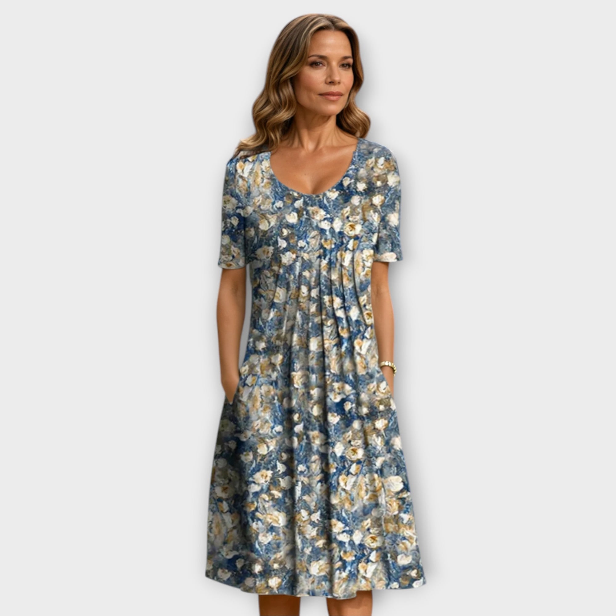 Candice - Tyylikäs mekko vatsan hallinnalla