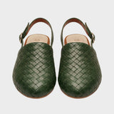 Damen Spitze Mules | Geflochten