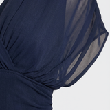Damen Abendkleid | Chiffonärmel