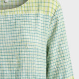 Damen Kariertes Sommerkleid | Midi