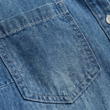 Damen Kurzarm Overall | Knopfleiste