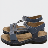 Damen Plateau Sandalen | Kreuzriemen