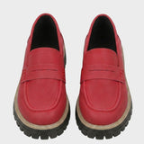 Damen Loafer mit Profilsohle