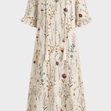 Damen Boho Sommerkleid | Vintage