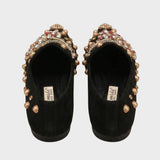Damen Spitze Ballerinas | Strass