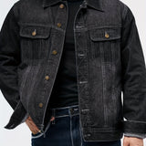 DENIM-TRUCKER-TAKKI MIEHILLE