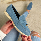 Lotts farkkuloaferit