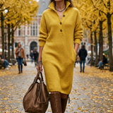 Damen Strickkleid Midi | Polo