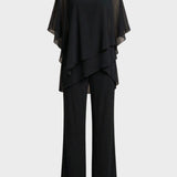 Damen Drapierter Zweiteiler | Abend