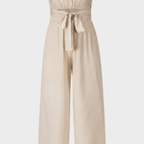 Damen Jumpsuit | Strapless Wide-Leg