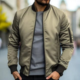 RIBBED BOMBER-TAKKI MIEHILLE