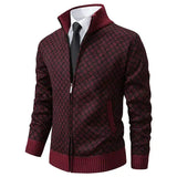 WAFFLE ZIP CARDIGAN MIEHILLE