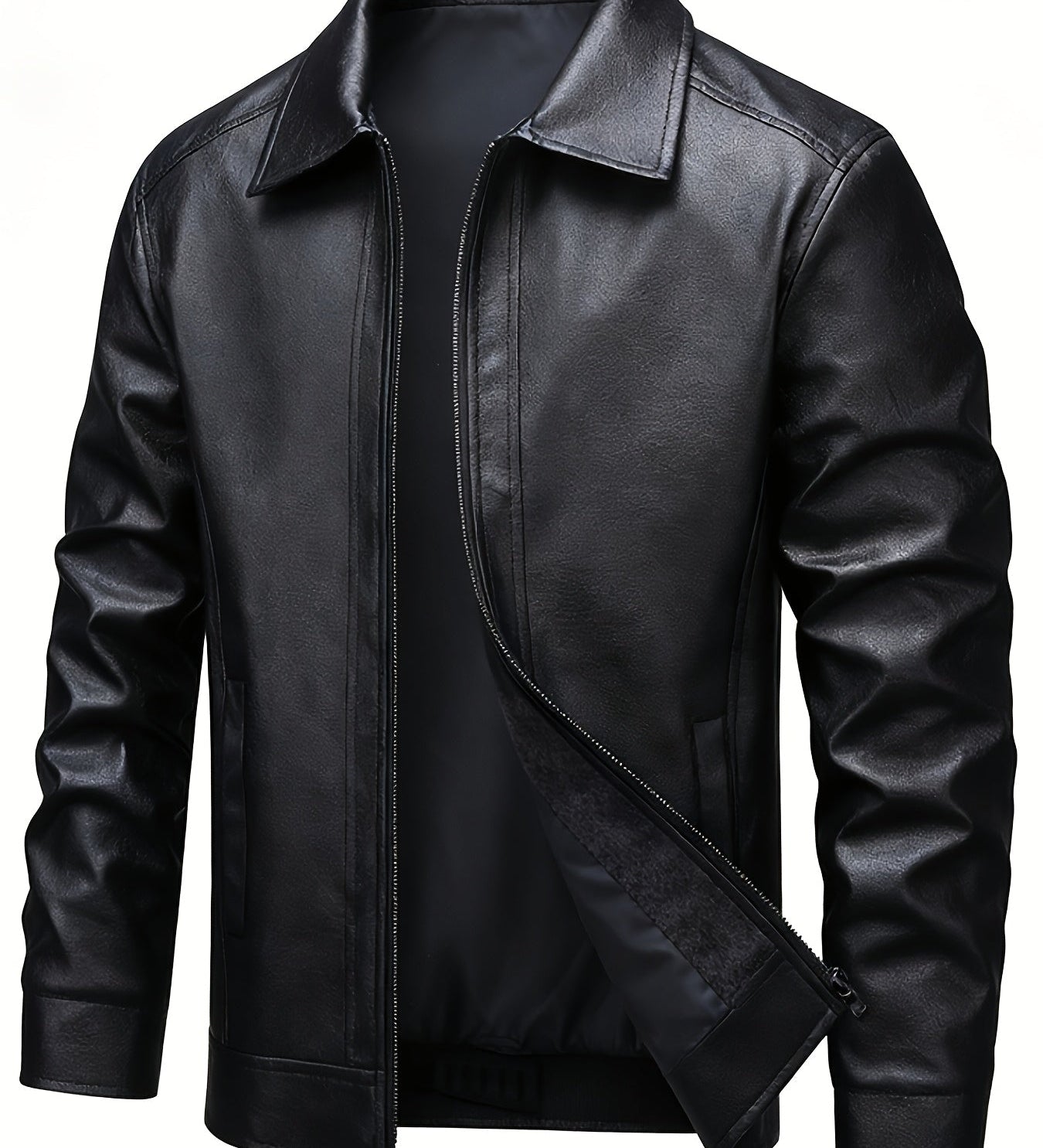 PU ZIP BOMBER TAKKI MIEHILLE