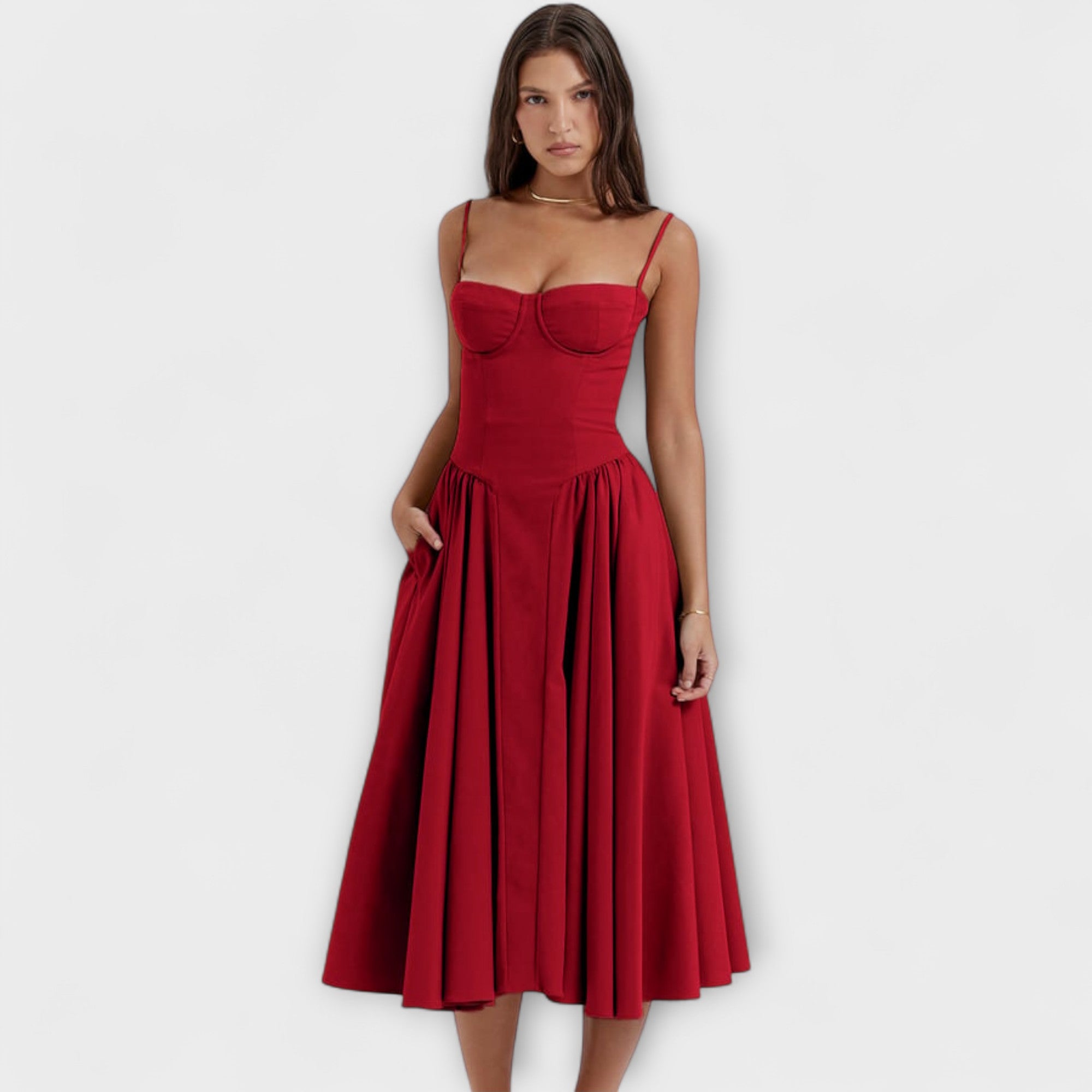 Rosalie - elegantit hihattomat korsettimekot