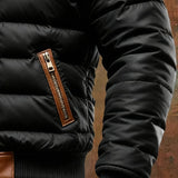 ELEGANTTI SHERPA VUORATTU TAKKI MIEHILLE