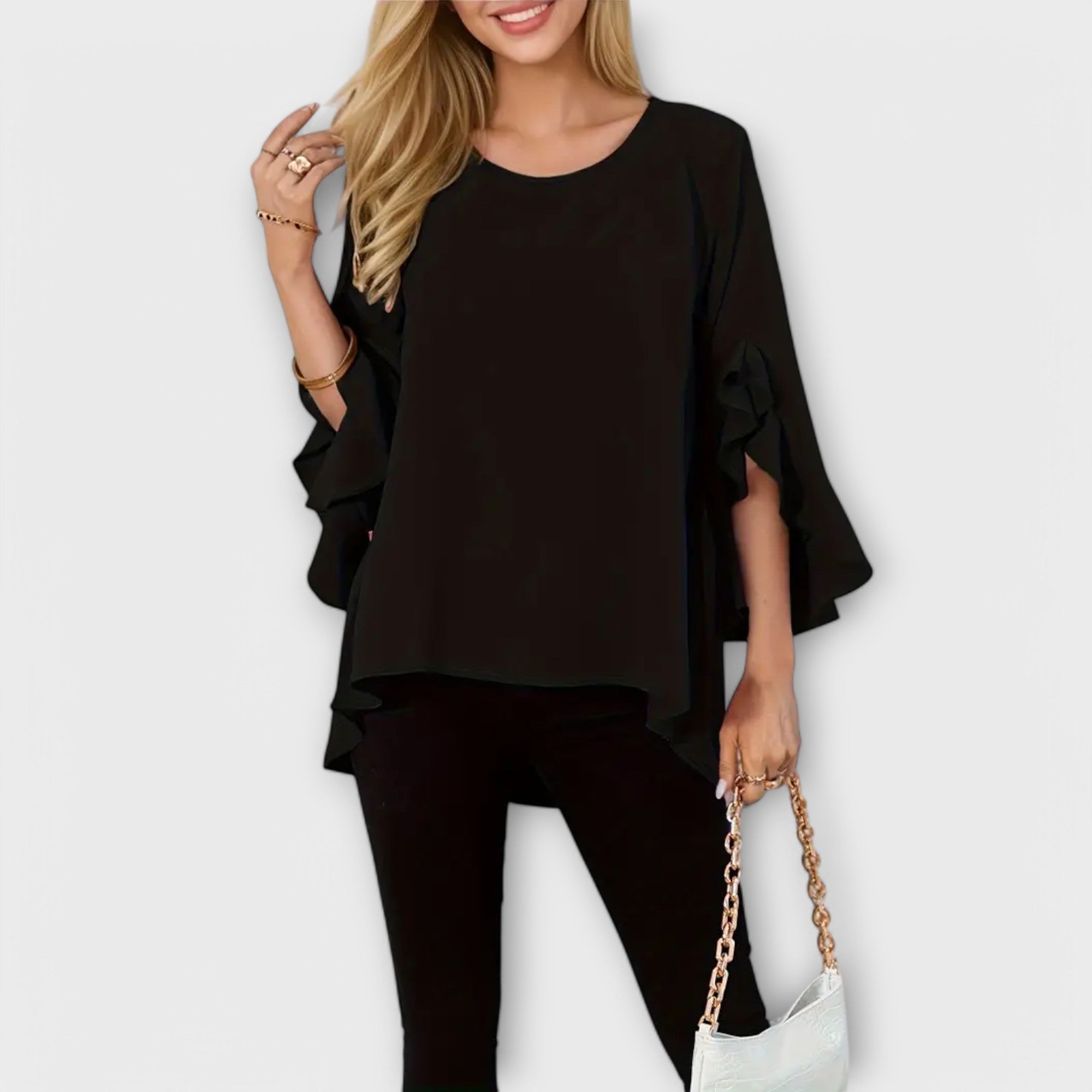 Aria - Täydellinen kevätpusero pyöreällä pääntiellä
