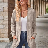 Neva™ - Tyylikäs pitkähihainen ribbineulecardigan