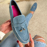 Lotts farkkuloaferit