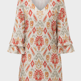 Damen Minikleid Print | Glocke