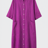 Damen Hemdblusenkleid | Knopfleiste