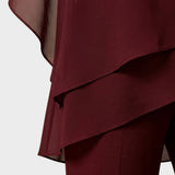 Damen Drapierter Zweiteiler | Abend