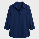 Damen Satin Bluse | Klassisch
