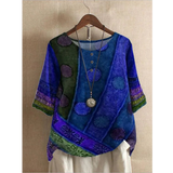 Valerie – Värikäs boho-toppi