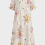 Damen Boho Sommerkleid | Vintage