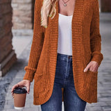 Neva™ - Tyylikäs pitkähihainen ribbineulecardigan