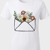 Damen Grafik T-Shirt | Herzprint
