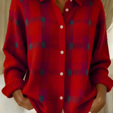 Tesa | Mukava Ruudullinen Neulecardigan