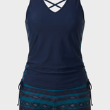 Damen Tankini Set | Gemusterte Shorts