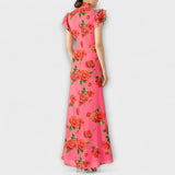 Luna - Kukkakuvioinen maksimekko