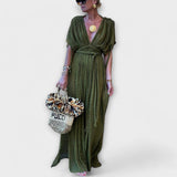 Kimono Maxi-mekko kreikkalaisella tyylillä