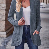 Neva™ - Tyylikäs pitkähihainen ribbineulecardigan