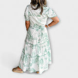 Eliza - Maxi-mekko klassisella kuviolla