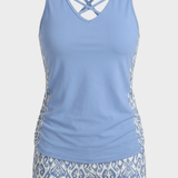 Damen Tankini Set | Gemusterte Shorts