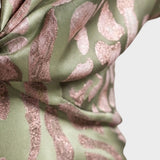 Damen Hochzeitsgast Maxikleid | Wickel