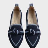 Damen Spitze Loafer | Strick