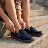 Damen Slip-On Loafer | Schnalle