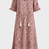 Damen Boho Sommerkleid | Vintage
