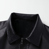 PU ZIP BOMBER TAKKI MIEHILLE