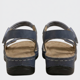 Damen Plateau Sandalen | Kreuzriemen