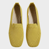 Damen Strick Loafer | Slip-On Flach