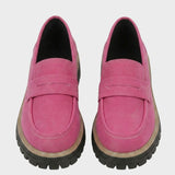 Damen Loafer mit Profilsohle