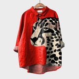 Nala – monivärinen kuviollinen pusero