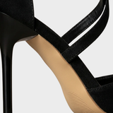 Damen Riemchen Pumps | Schwarz