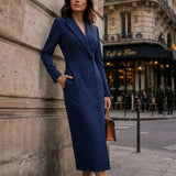 Damen Blazerkleid | Midi Langarm