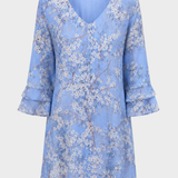 Damen Minikleid Print | Glocke