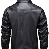 PU ZIP BOMBER TAKKI MIEHILLE